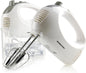 OVENTE 5-Speed Electric Hand Mixer with Stainless Steel Mixing Whisk, Snap-On Storage Case, Portable & Lightweight 150W Motor, Compact Handheld Mixer for Baking, Blending or Cooking, White HM151W