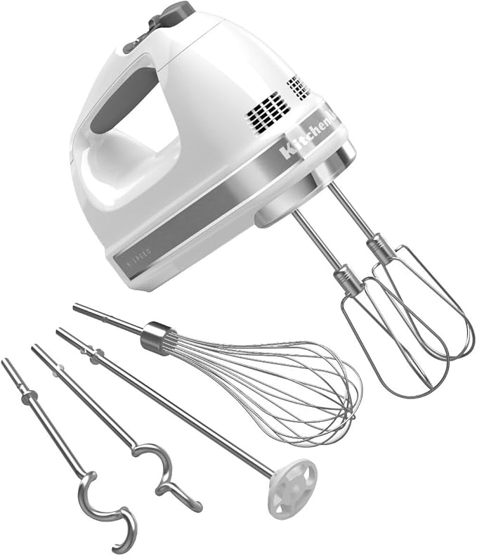 KitchenAid 9-Speed Hand Mixer, KHM926WH