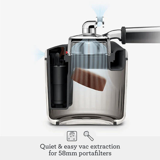 The Puck Sucker™ Easy Vac Extraction,Clear,58mm - PuriLite