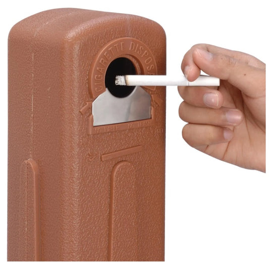 Global Industrial™ Outdoor Ashtray, 5 Gallon, Terracotta - PuriLite