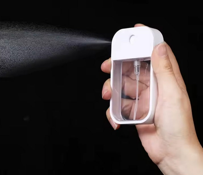 Purilite Select 45ml Refillable Spray Bottles Pack of 10 – Portable Fine Mist Plastic Card Bottles for Perfume, Hand Sanitizer, Travel and Personal Care - PuriLite