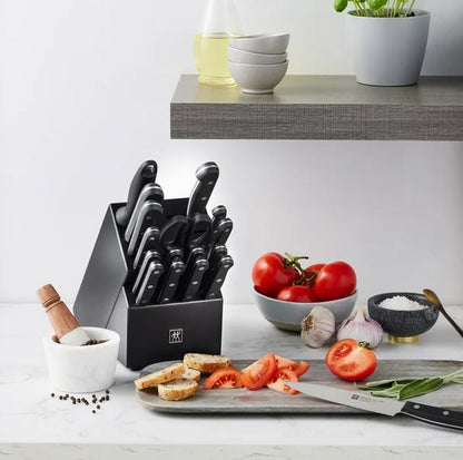 Zwilling Twin Gourmet Knife block set, 18 Pieces - PuriLite