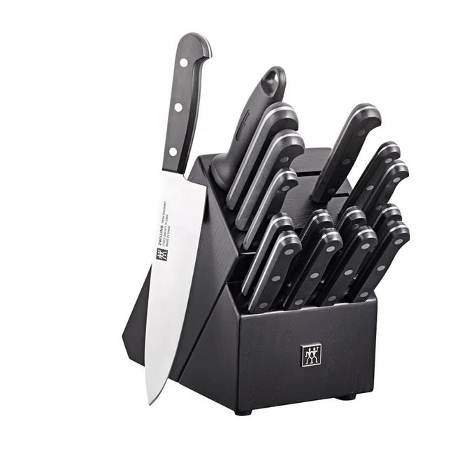 Zwilling Twin Gourmet Knife block set, 18 Pieces - PuriLite