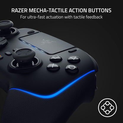 Razer - Wolverine V2 Pro Wireless Controller - PS5/PC - Hyperspeed Wireless - 6 Remappable Buttons - PuriLite