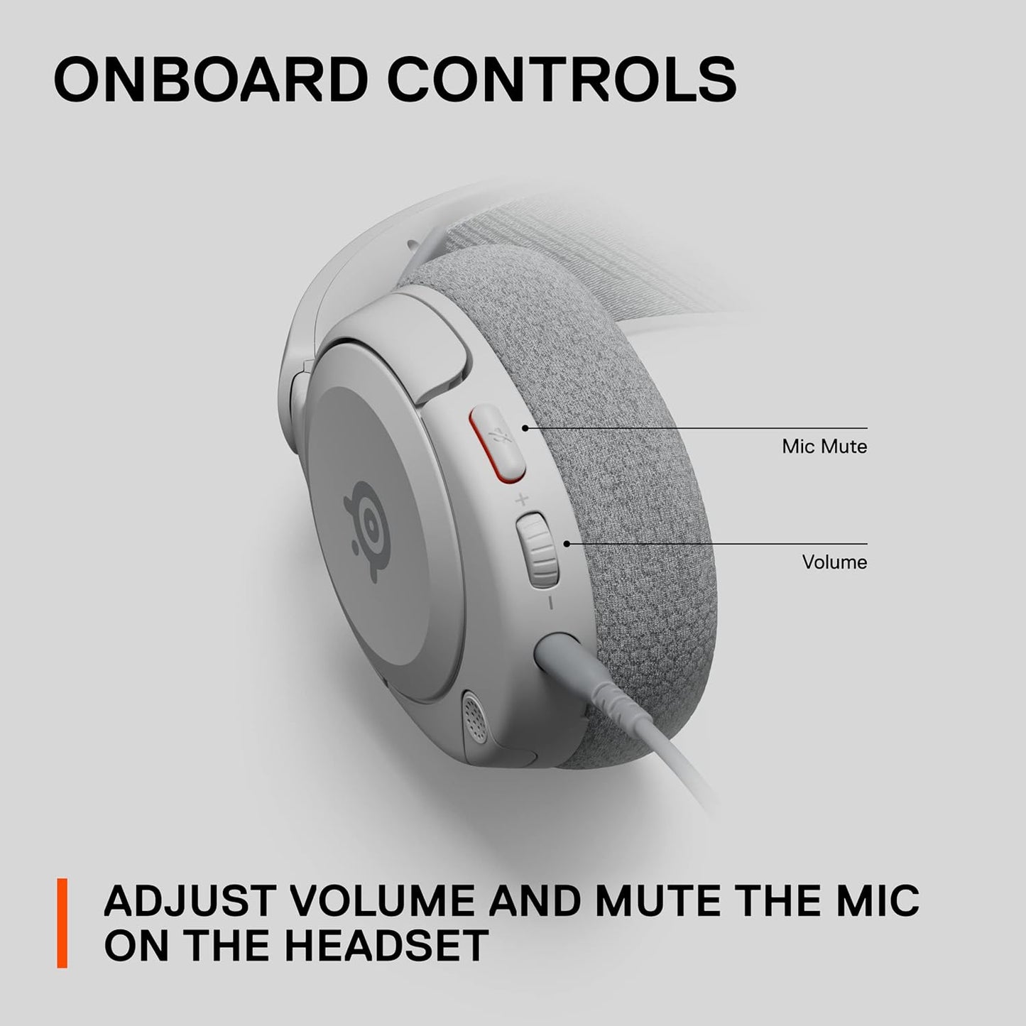 New SteelSeries Arctis Nova 1P Multi-System Gaming Headset — Hi-Fi Drivers — 360° Spatial Audio — Comfort Design — Durable — Lightweight — Noise-Cancelling Mic — PS5/PS4, PC, Xbox, Switch - White
