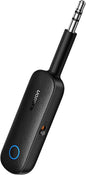 UGREEN Bluetooth 5.0 Transmitter and Receiver for Car TV Airplane, 2 in 1 Wireless 3.5mm Bluetooth Aux Adapter, Dual Devices Paired, Compatible with Car TV Airplane Home Stereo Headphones and More