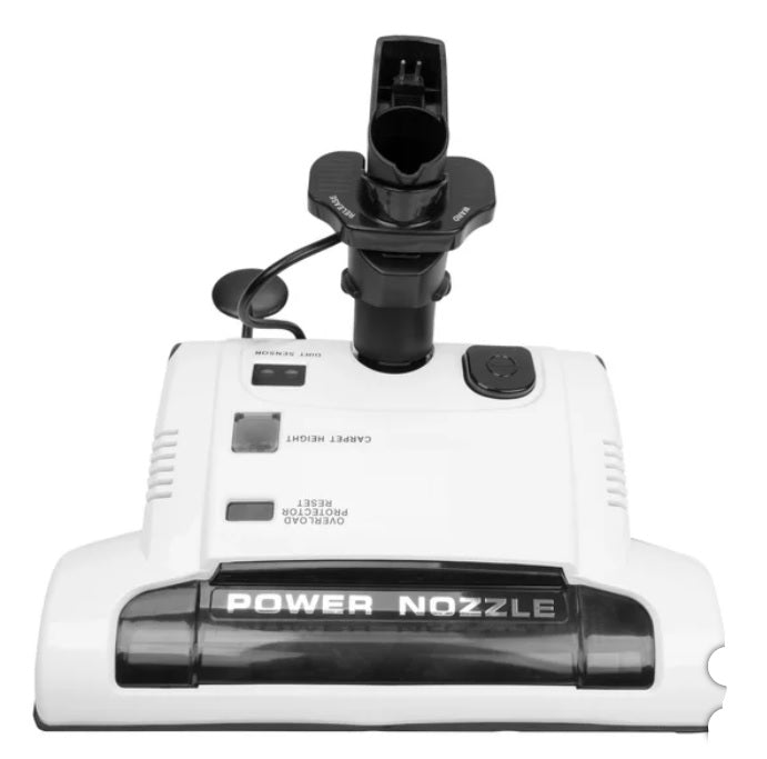 Johnny Vac XV10PLUSW Canister Vacuum Cleaner with Power Nozzle – 1400W HEPA Bagged Vacuum for Carpets, Floors, and Pet Hair Cleaning - PuriLite