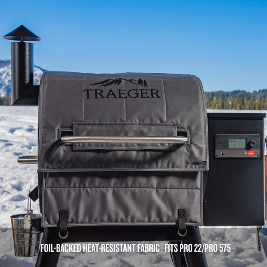 Traeger Grills BAC626 Insulation Blanket for Pro 22 and Pro 575 Wood Pellet Grill - PuriLite