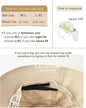 FURTALK Bucket Hats for Women Washed Cotton Packable Summer Beach Sun Hats Mens Womens Bucket Hat with Strings for Travel
