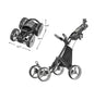 CaddyTek SuperLite Explorer V8 Golf Push Cart - PuriLite