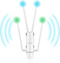 WAVLINK 2025 AC1200 Outdoor Long Range Weatherproof Dual Band WiFi Extender/Wireless Access Point with Outside PoE Powered,Gigabit Port,Supports Router/AP/Repeater Modes for Courtyard,RV,Campsite