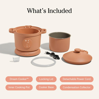 Our Place Dream Cooker | 5.6 L. Multicooker | 4 Versatile Modes | Pressure Cook, Slow Cook, Sear & Saute, Keep Warm | Hands-Free Steam Release | Tailored Control Panel | Spice