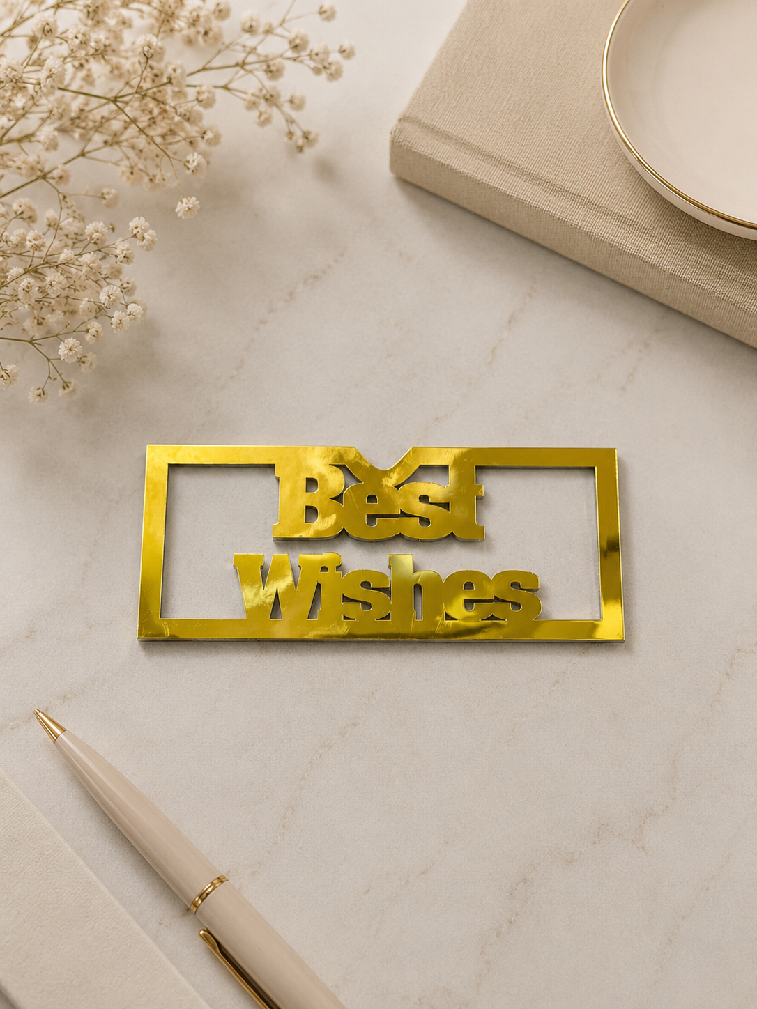 Acrylic Envelop | Shadi Mubarak | Qabool Hai | Best Wishes | Rasta Rokai – Golden Wedding Envelope