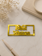 Acrylic Envelop | Shadi Mubarak | Qabool Hai | Best Wishes | Rasta Rokai – Golden Wedding Envelope