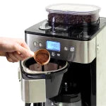 Kenmore Elite Grind and Brew Coffee Maker with Burr Grinder, 12 Cup - PuriLite
