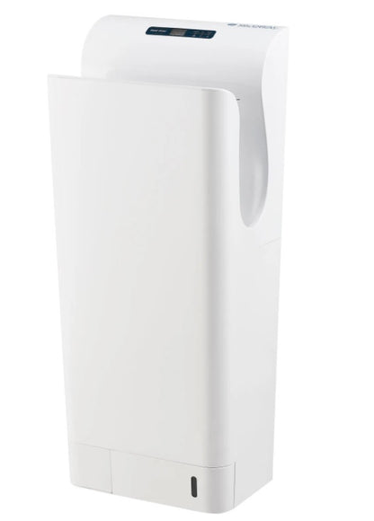 Global Industrial™ High Velocity Vertical Automatic Hand Dryer W/ HEPA Filter, White, 110-120V