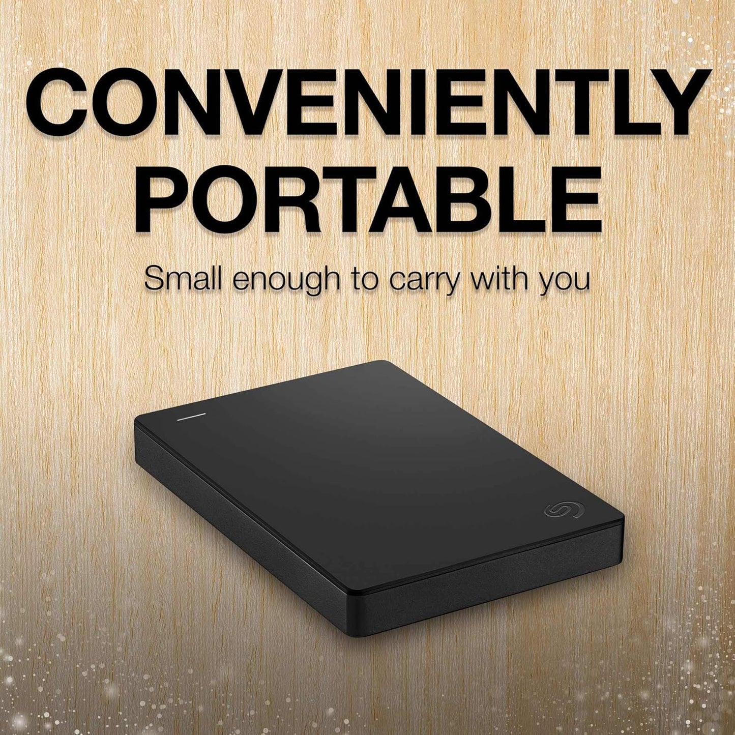 Seagate 2TB Portable External Hard Drive USB 3.0 HDD for PC, Mac, PlayStation & Xbox with 1-Year Rescue Service (STGX2000400) - PuriLite
