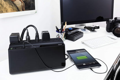 APC 600VA UPS Battery Backup & Surge Protector BE600M1 with USB Charging Port for Home & Office - PuriLite