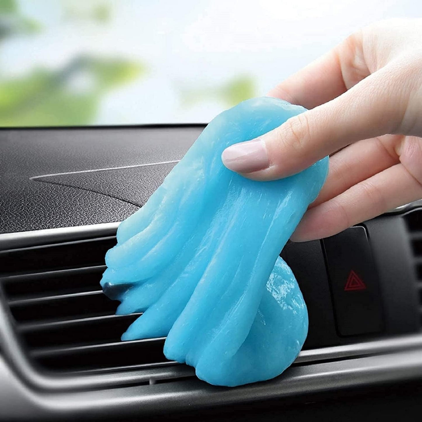 Car Cleaning Gel Putty for Interior Detailing, Reusable Dust Cleaner Slime for Car Vents, Keyboards, and Hard-to-Reach Crevices, Auto Detailing Cleaning Gel, 1 Pack - PuriLite