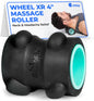 Chirp Wheel XR Neck & Headache Relief Roller – 4” Deep Tissue Pressure Wheel for Neck Pain, Headaches, Spine Decompression & Suboccipital Release - PuriLite