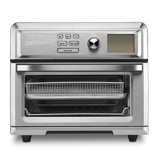 Cuisinart Digital Air Fryer Toaster Oven - Stainless Steel - TOA-65: 1800W, Adjustable Thermostat, Nonstick, 18 Qt Capacity - PuriLite