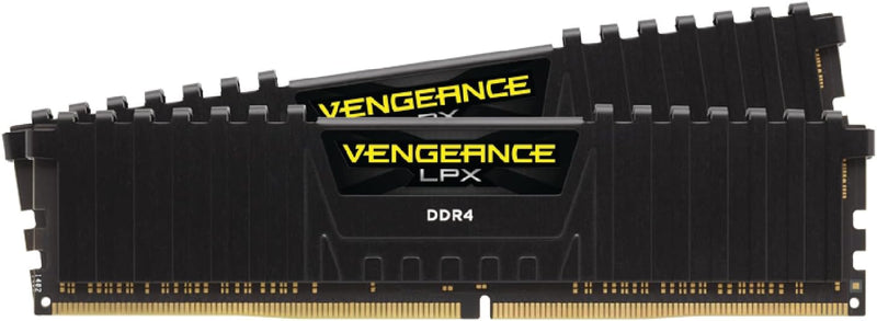 Corsair Vengeance LPX 32GB (2 X 16GB) DDR4 3200 (PC4-25600) C16 1.35V Desktop Memory - Black