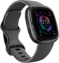 Fitbit Sense 2 Advanced Health and Fitness Smartwatch, 24/7 Heart Rate and GPS, Shadow Grey/Graphite, One Size (S & L Bands Included)