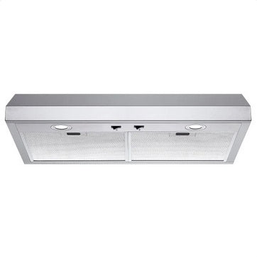 AVG 30 in Stainless Steel Convertible Under Cabinet Range Hood – 300 Max CFM