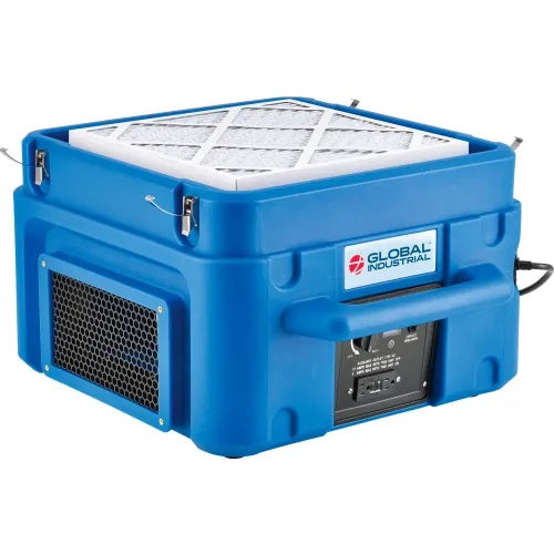 Global Industrial™ Commercial Air Scrubber & Negative Air Machine w/ HEPA Filter, 500 CFM, 115V