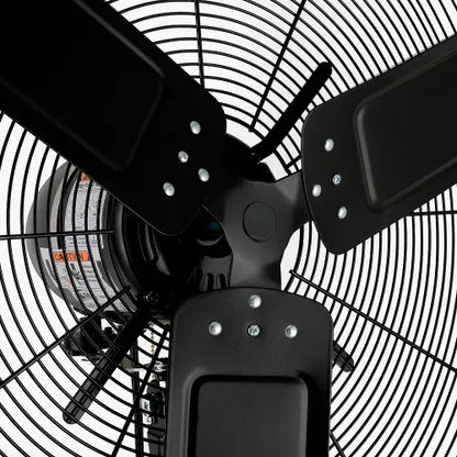 Global Industrial™ 30" Outdoor Rated Oscillating Wall Mount Fan, 2 Speed, 8,400 CFM, 3/10 HP