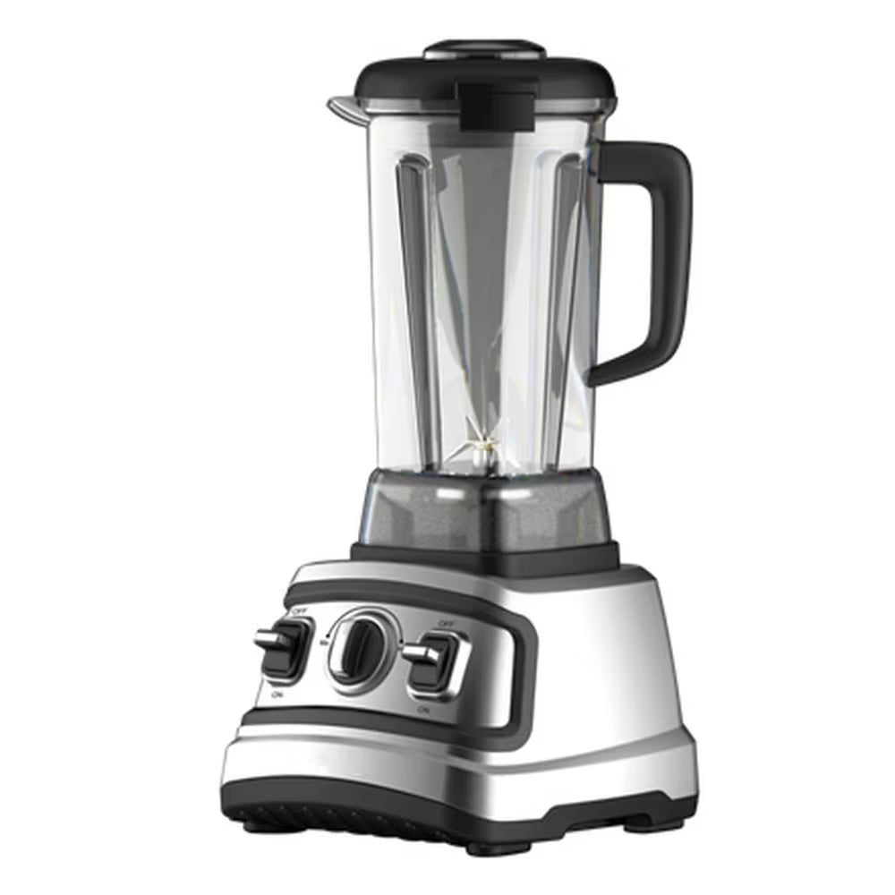 Ecohouzng 2L High Speed Quiet Blender in Chrome and Black
