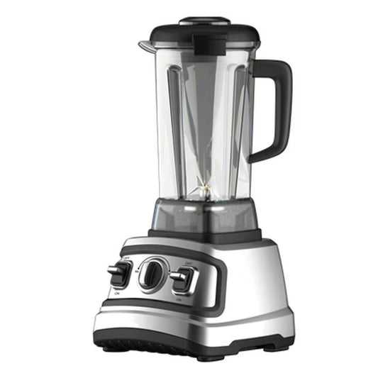Ecohouzng 2L High Speed Quiet Blender in Chrome and Black