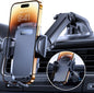 Miracase Car Phone Mount, [2025 Upgraded Strong Military Grade Suction Cup] Long Arm Phone Holder for Car Dashboard Windshield Vent, Hands Free Cell Phone Holder Compatible with All Mobile Phones