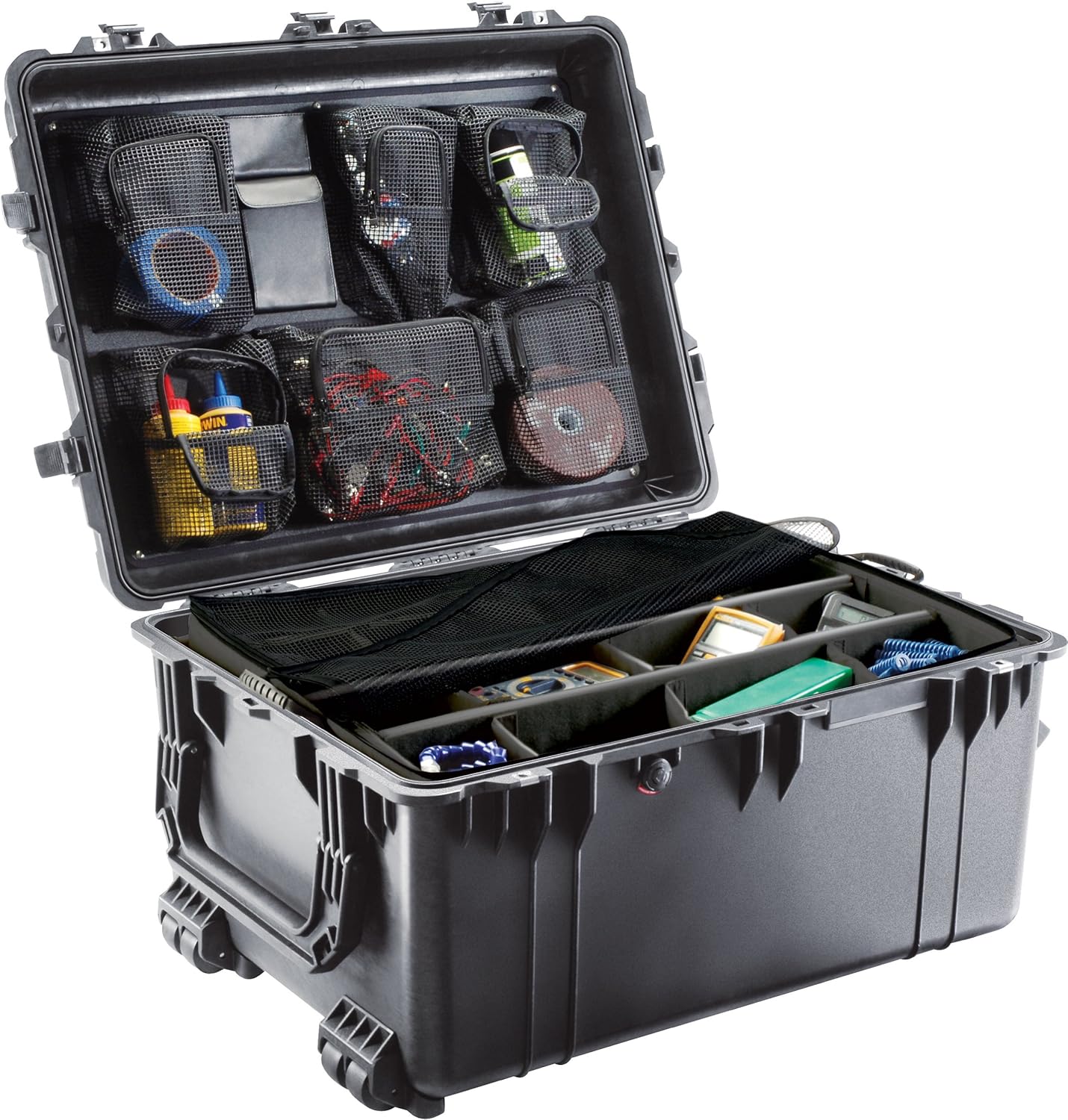 Pelican 1639 Lid Organizer for 1630 Case, Black