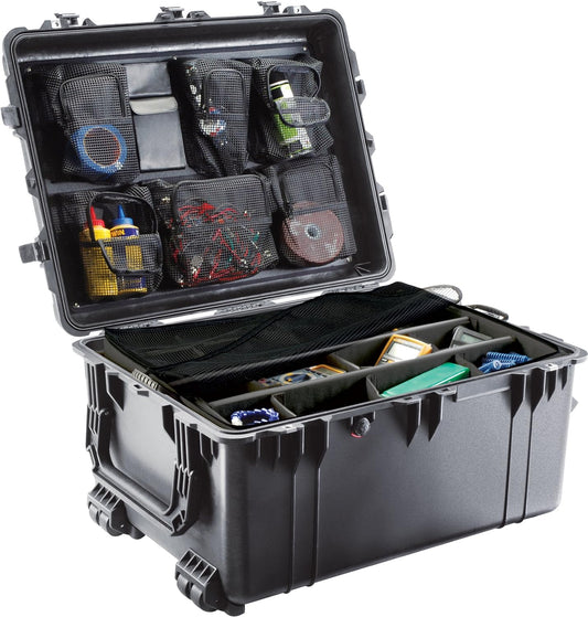 Pelican 1639 Lid Organizer for 1630 Case, Black