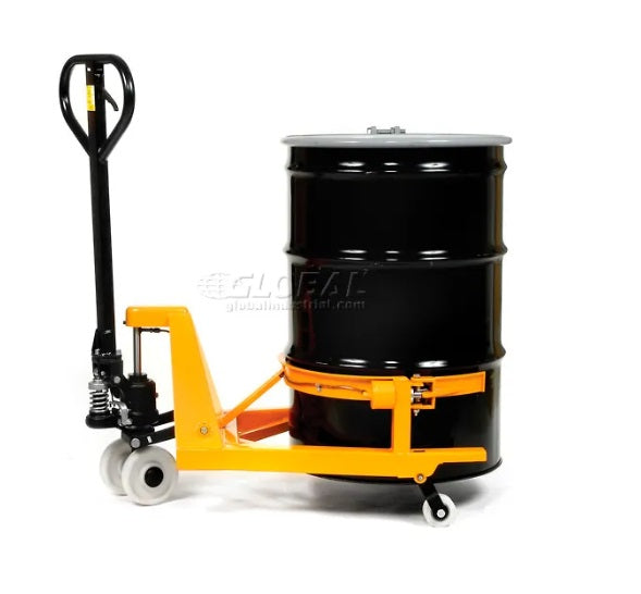 Global Industrial™ Portable Hydraulic Drum Lifting Jack 800 Lb. Capacity