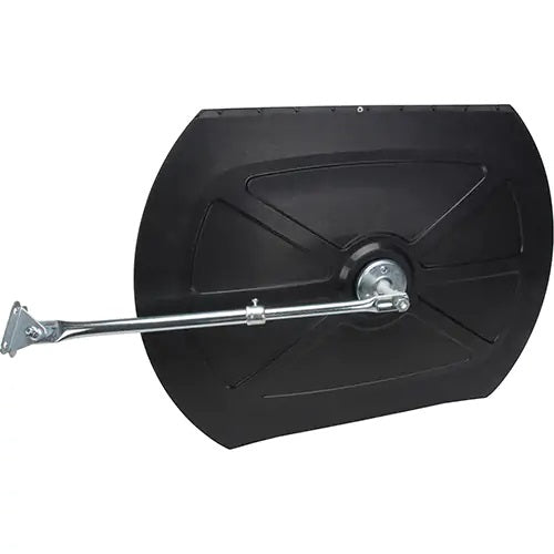 Roundtangular Convex Mirror with Telescopic Arm, 18" H x 26" W, Indoor/Outdoor - PuriLite