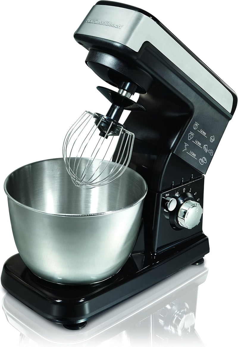 Hamilton Beach 6-Speed Stand Mixer, Black , 63327