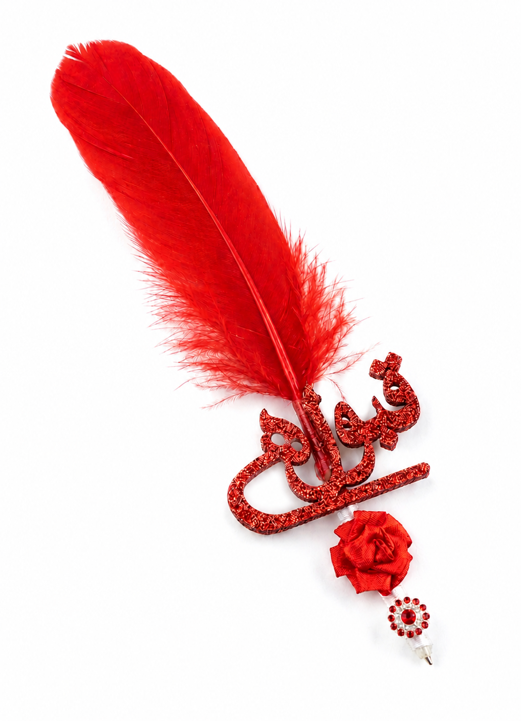 Elegant Nikah Feather Pen – Wedding Signing Pen, Islamic Wedding Accessory, Bridal Gift, Groom Gift & Keepsake