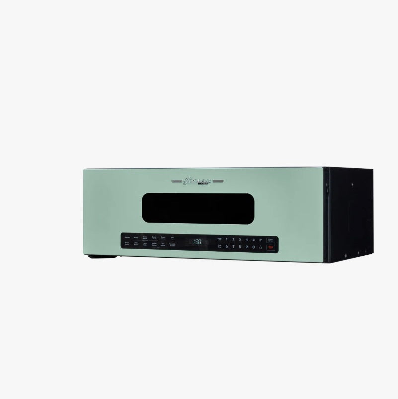 Retro Over-the-Range Microwave | 1.2 Cu. Ft. 1000W Sensor Cooking Kitchen Appliance