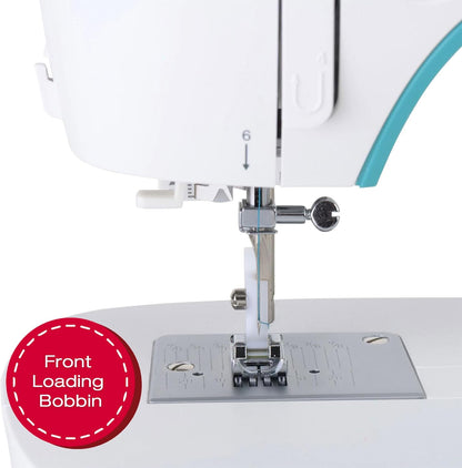 SINGER M3300 Lightweight & Portable Sewing Machine With 97 Stitch Applications, LED Light & 1-step Buttonhole | Used for Mending and Sewing