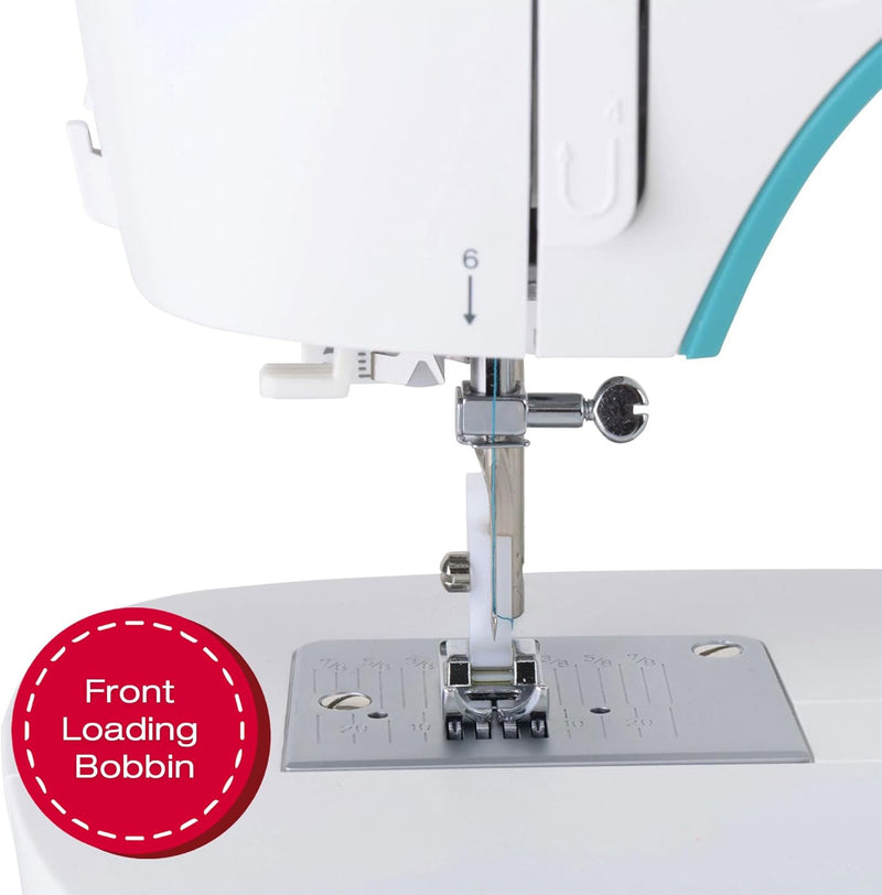 SINGER M3300 Lightweight & Portable Sewing Machine With 97 Stitch Applications, LED Light & 1-step Buttonhole | Used for Mending and Sewing