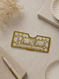 Acrylic Envelop | Shadi Mubarak | Qabool Hai | Best Wishes | Rasta Rokai – Golden Wedding Envelope