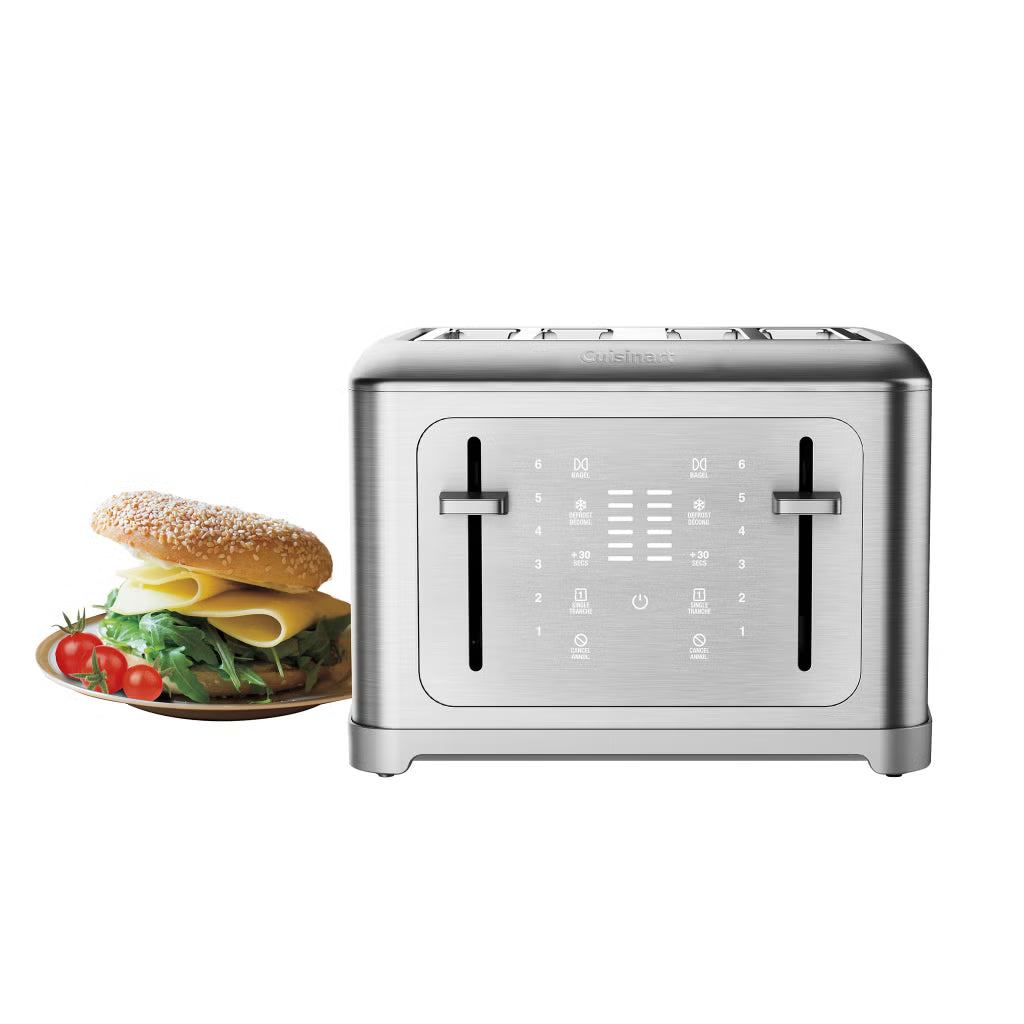 Cuisinart 4-Slice Touchscreen Toaster | Extra-Wide 1.5" Slots