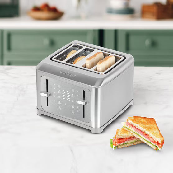 Cuisinart 4-Slice Touchscreen Toaster | Extra-Wide 1.5" Slots