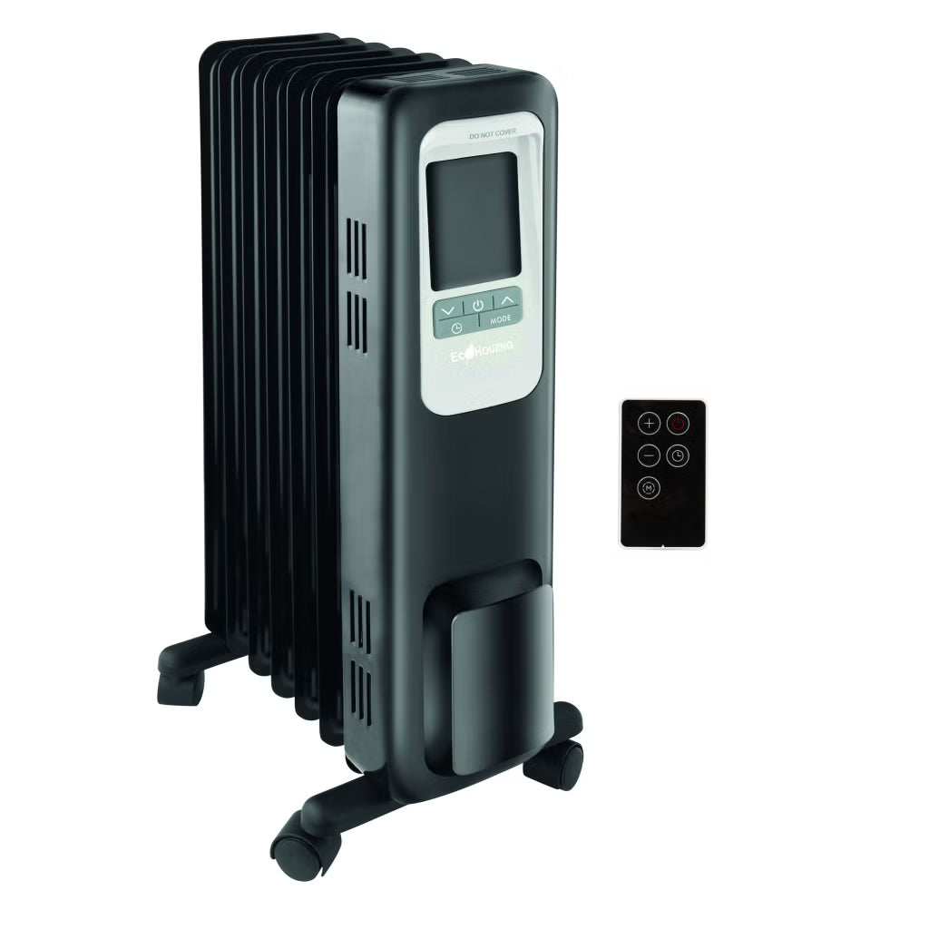 Ecohouzng Digital Oil-Filled Radiant Heater with Remote ECH30152