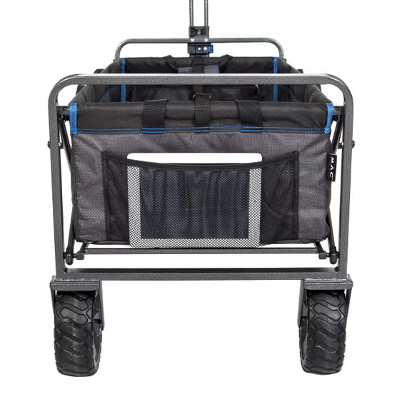 Mac Sports Extended Folding Utility Wagon with Brakes (350 lb)