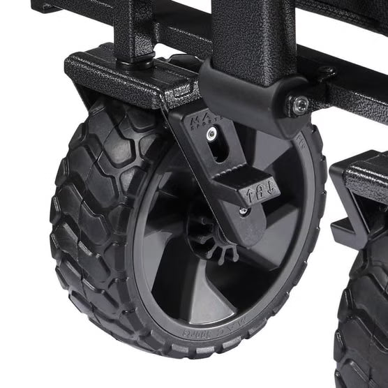 Mac Sports Extended Folding Utility Wagon with Brakes (350 lb)