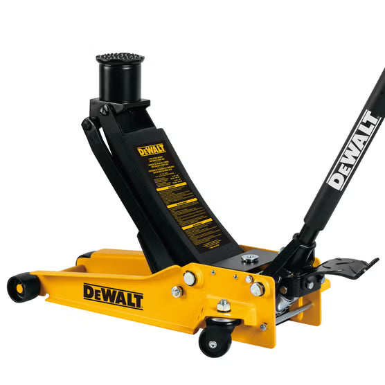 DeWALT 3-Ton Hydraulic Service Jack with Foot Pedal & SUV Adapter