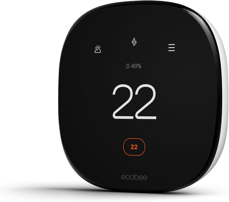 ecobee New Smart Thermostat Enhanced - Programmable Wifi Thermostat - Works with Siri, Alexa, Google Assistant - Energy Star Certified - Smart Home